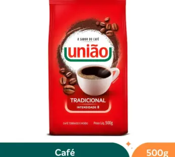 Café Torrado E Moido Tradicional Pouch 500g Intensidade 8 União Pacote